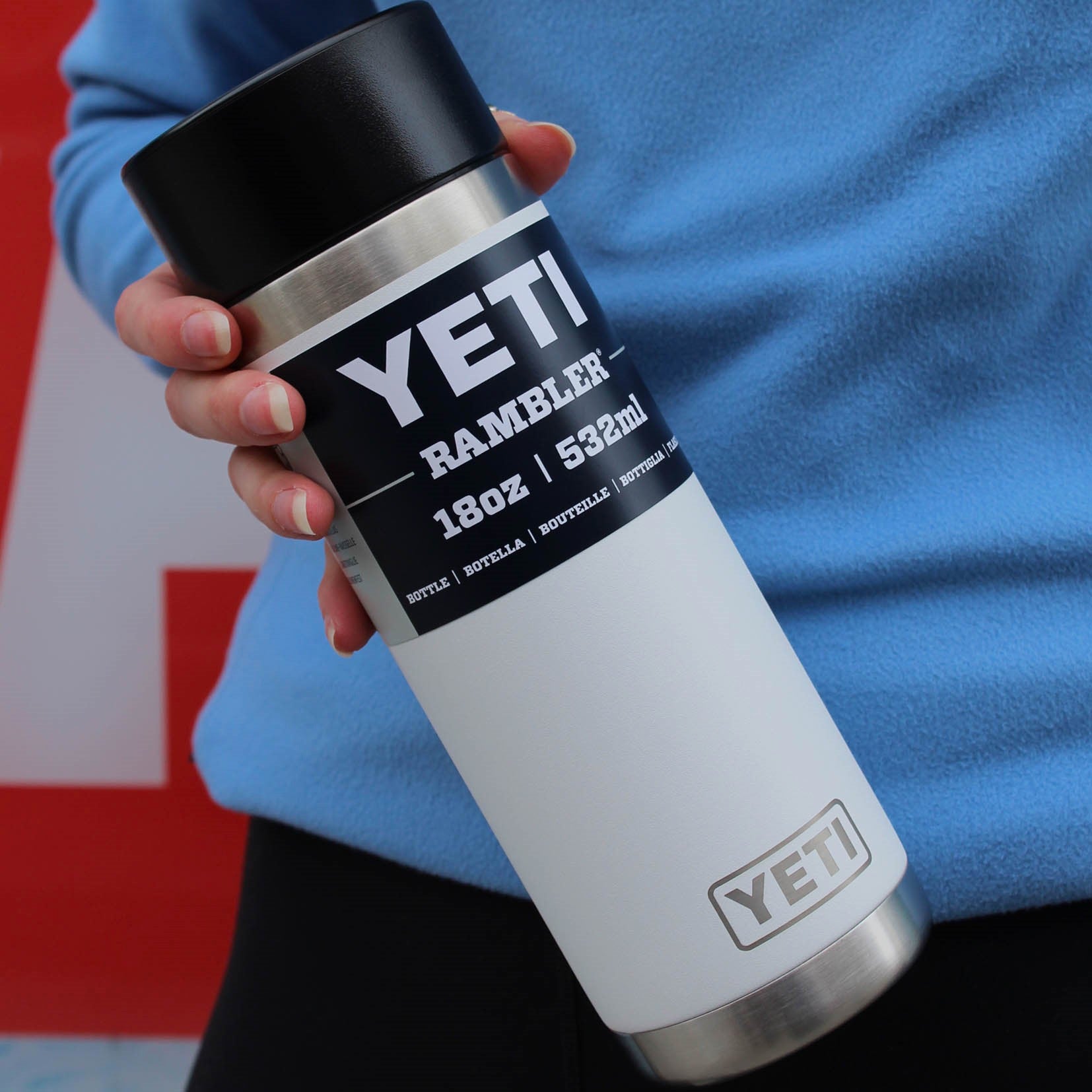 Yeti Rambler deals 18oz bottle